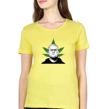 Load image into Gallery viewer, Nate Diaz UFC T-Shirt for Women-Yellow-Ektarfa.online
