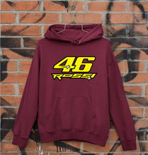Load image into Gallery viewer, Valentino Rossi(VR 46) Unisex Hoodie for Men/Women-Maroon-Ektarfa.online
