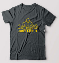 Load image into Gallery viewer, Gym Lift T-Shirt for Men-Steel grey-Ektarfa.online
