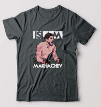Load image into Gallery viewer, Islam Makhachev T-Shirt for Men-Steel grey-Ektarfa.online
