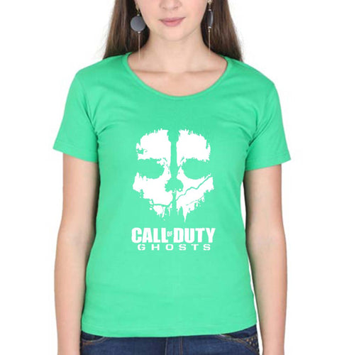 Call of Duty (COD) T-Shirt for Women-flag green-Ektarfa.online