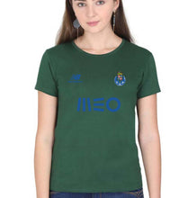 Load image into Gallery viewer, FC Porto 2021-22 T-Shirt for Women-Dark Green-Ektarfa.online
