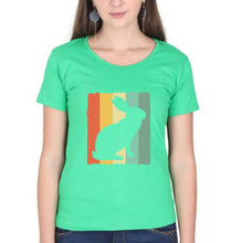 Load image into Gallery viewer, Rabbit Bunny T-Shirt for Women-flag green-Ektarfa.online
