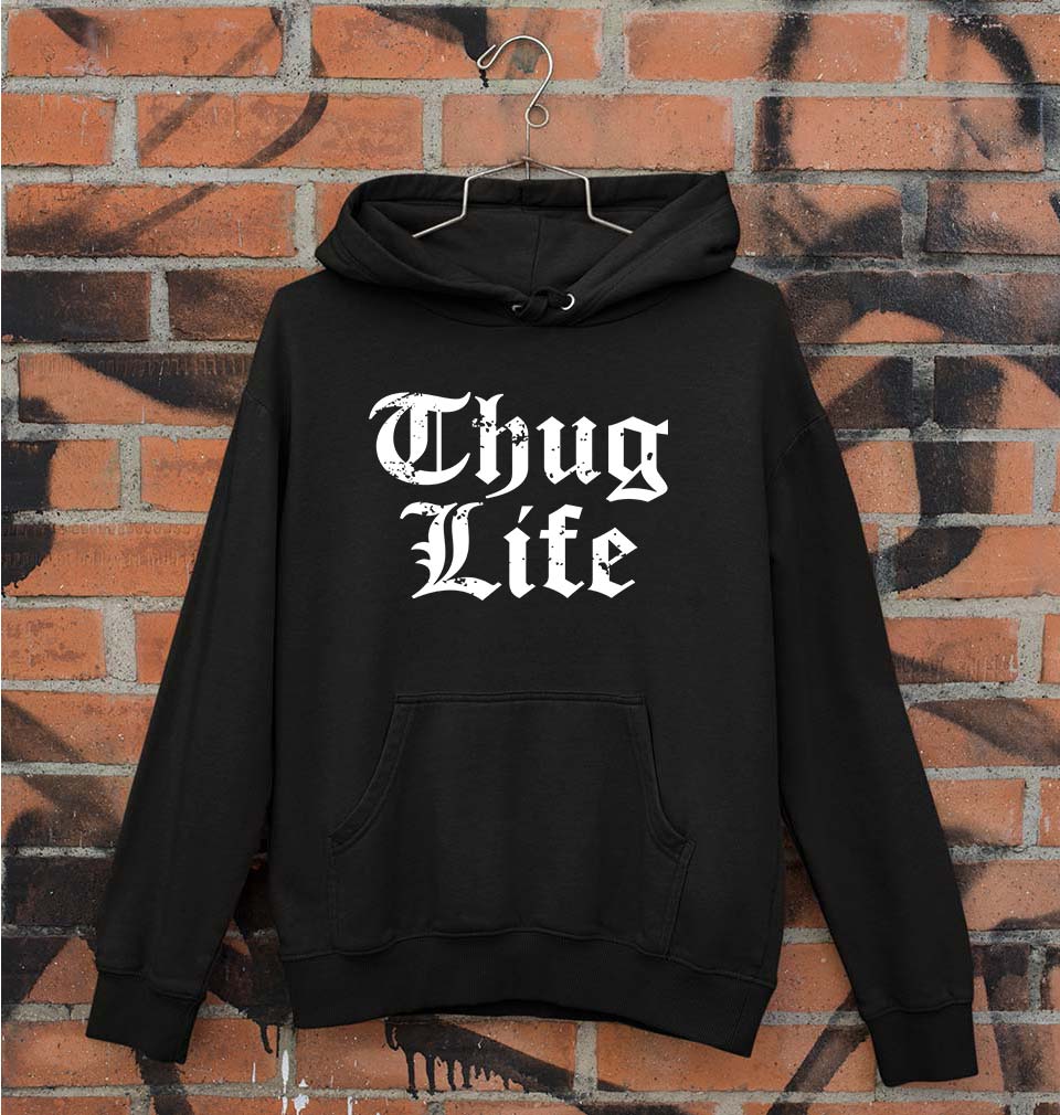 Thug Life 2Pac Unisex Hoodie for Men/Women-Black-Ektarfa.online