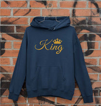 Load image into Gallery viewer, King Unisex Hoodie for Men/Women-Navy Blue-Ektarfa.online
