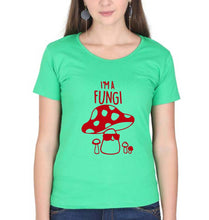 Load image into Gallery viewer, Mushroom T-Shirt for Women-flag green-Ektarfa.online
