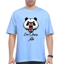Load image into Gallery viewer, Angry Bear Oversized T-Shirt for Men-Baby Blue-Ektarfa.online
