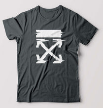 Load image into Gallery viewer, Off White Tee T-Shirt for Men-Steel grey-Ektarfa.online
