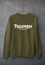 Load image into Gallery viewer, Triumph Unisex Sweatshirt for Men/Women-S(40 Inches)-Olive Green-Ektarfa.online
