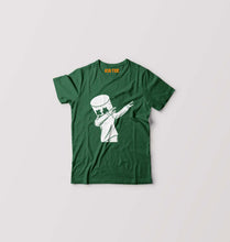 Load image into Gallery viewer, Dab Marshmello T-Shirt for Boy/Girl-Dark Green-Ektarfa.online
