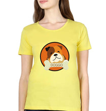 Load image into Gallery viewer, Dog T-Shirt for Women-Yellow-Ektarfa.online

