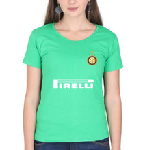 Load image into Gallery viewer, Inter Milan 2021-22 T-Shirt for Women-Flag Green-Ektarfa.online
