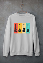 Load image into Gallery viewer, Guitar Unisex Sweatshirt for Men/Women-Grey Melange-Ektarfa.online
