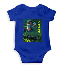 Load image into Gallery viewer, Sebastian Vettel F1 Kids Romper For Baby Boy/Girl-0-5 Months(18 Inches)-Royal Blue-Ektarfa.online
