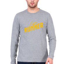 Load image into Gallery viewer, Runner Running Full Sleeves T-Shirt for Men-GREY-Ektarfa.online
