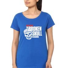 Load image into Gallery viewer, Stone Cold Steve Austin (WWE) T-Shirt for Women-Royal Blue-Ektarfa.online
