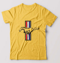 Load image into Gallery viewer, Ford Mustang T-Shirt for Men-Golden Yellow-Ektarfa.online
