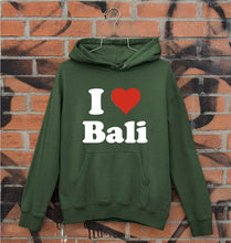 Load image into Gallery viewer, I Love Bali Unisex Hoodie for Men/Women-Dark Green-Ektarfa.online
