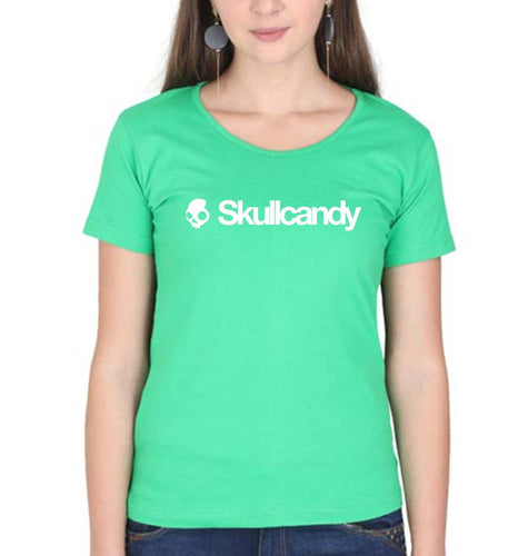 Skullcandy T-Shirt for Women-flag green-Ektarfa.online