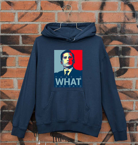 Michael Scott Unisex Hoodie for Men/Women-Navy Blue-Ektarfa.online