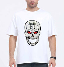 Load image into Gallery viewer, Stone Cold Steve Austin (WWE) Oversized T-Shirt for Men-White-Ektarfa.online
