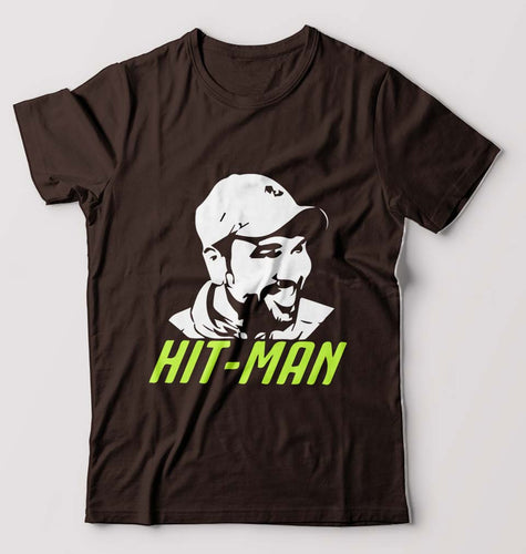 Rohit Sharma T-Shirt for Men-Coffee Brown-Ektarfa.online