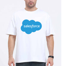 Load image into Gallery viewer, Salesforce Oversized T-Shirt for Men-White-Ektarfa.online
