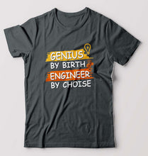 Load image into Gallery viewer, Genius Engineer T-Shirt for Men-Steel grey-Ektarfa.online
