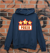 Load image into Gallery viewer, Poker Unisex Hoodie for Men/Women-Navy Blue-Ektarfa.online
