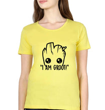 Load image into Gallery viewer, Groot T-Shirt for Women-Yellow-Ektarfa.online
