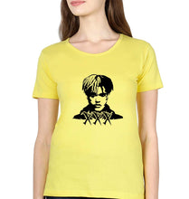 Load image into Gallery viewer, xxxtentaction T-Shirt for Women-Yellow-Ektarfa.online
