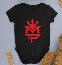 Load image into Gallery viewer, MP Manny Paquiao Pacman Kids Romper For Baby Boy/Girl-Black-Ektarfa.online
