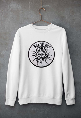 Bob Dylan Unisex Sweatshirt for Men/Women-White-Ektarfa.online