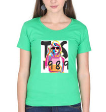 Load image into Gallery viewer, Taylor Swift T-Shirt for Women-flag green-Ektarfa.online

