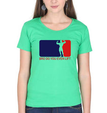 Load image into Gallery viewer, Gym Funny T-Shirt for Women-flag green-Ektarfa.online

