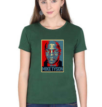 Load image into Gallery viewer, Mike Tyson T-Shirt for Women-Dark Green-Ektarfa.online

