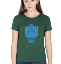 Load image into Gallery viewer, Optimus Prime T-Shirt for Women-Dark Green-Ektarfa.online
