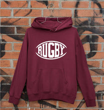 Load image into Gallery viewer, Rugby Unisex Hoodie for Men/Women-Maroon-Ektarfa.online
