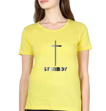 Load image into Gallery viewer, The Weeknd T-Shirt for Women-Yellow-Ektarfa.online
