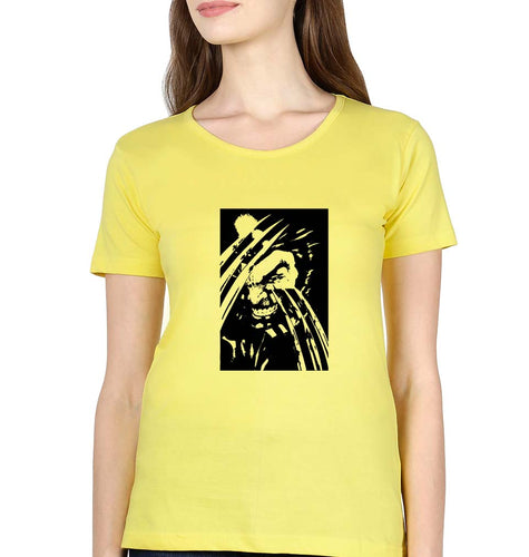 Wolverine T-Shirt for Women-Yellow-Ektarfa.online