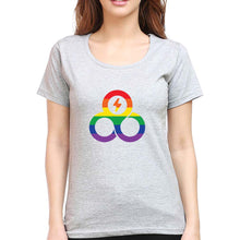 Load image into Gallery viewer, Trifecta T-Shirt for Women-Grey Melange-Ektarfa.online
