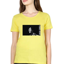 Load image into Gallery viewer, Chick Corea T-Shirt for Women-Yellow-Ektarfa.online
