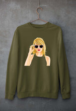 Load image into Gallery viewer, Taylor Swift Unisex Sweatshirt for Men/Women-Olive Green-Ektarfa.online
