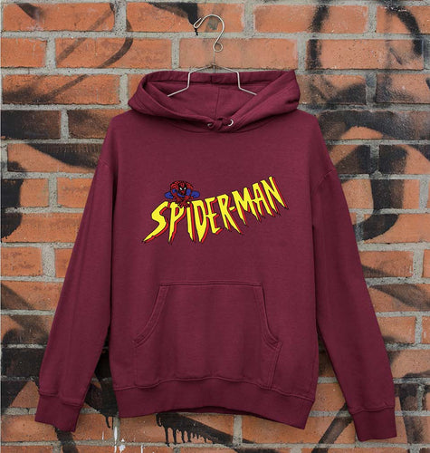Spiderman Superhero Unisex Hoodie for Men/Women-Maroon-Ektarfa.online