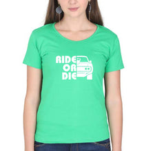 Load image into Gallery viewer, Fast &amp; Furious Ride or Die T-Shirt for Women-flag green-Ektarfa.online
