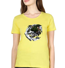 Load image into Gallery viewer, Attack on Titan T-Shirt for Women-Yellow-Ektarfa.online

