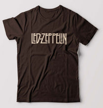 Load image into Gallery viewer, Led Zeppelin T-Shirt for Men-Coffee Brown-Ektarfa.online
