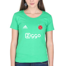 Load image into Gallery viewer, Ajax 2021-22 T-Shirt for Women-Flag Green-Ektarfa.online
