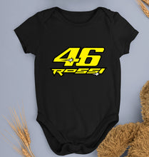 Load image into Gallery viewer, Valentino Rossi(VR 46) Kids Romper For Baby Boy/Girl-0-5 Months(18 Inches)-Black-Ektarfa.online
