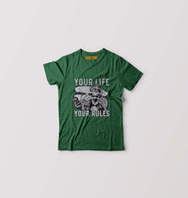 Load image into Gallery viewer, Skull Kids T-Shirt for Boy/Girl-Dark Green-Ektarfa.online
